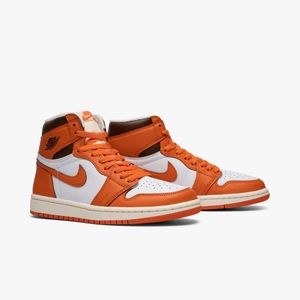 Air Jordan 1 Retro High OG - White/Starfish Size 6W / 4.5Y